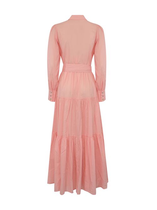 Abito Jensen in cotone con stampa peonie Mc2 Saint Barth | JENSEN06852H COTTON BLUSH PEONY 21H
